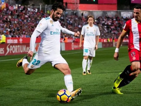 Thua sốc Girona, người Real vẫn mơ vô địch