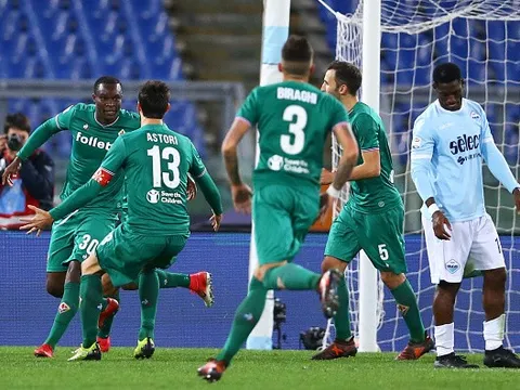 Thủng lưới phút bù giờ, Lazio lỡ thời cơ bắt kịp top 4