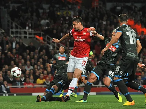 Tiền đạo Arsenal sẽ là mảnh ghép hoàn hảo cho Napoli?