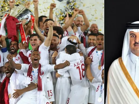 Tiểu vương Qatar thưởng “siêu khủng” cho các cầu thủ vô địch Asian Cup