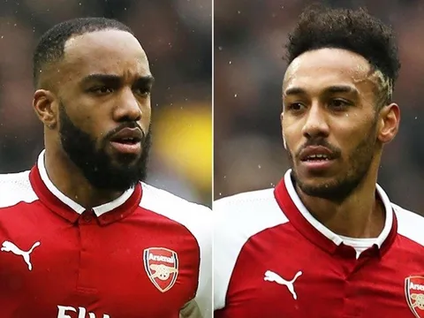 Tin Arsenal: Lacazette nói gì về mối quan hệ cạnh tranh với Aubameyang?