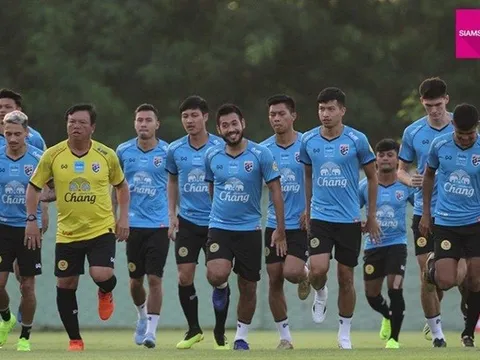 Thái Lan luyện công, tự tin đánh bật mọi đối thủ AFF Cup