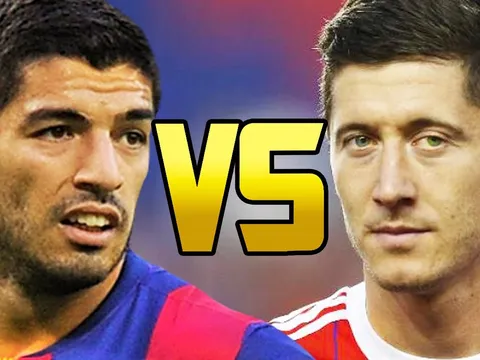 Top 10 bàn thắng của Luis Suarez vs Robert Lewandowski
