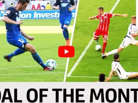 Top 10 bàn thắng đẹp nhất Bundesliga tháng 10