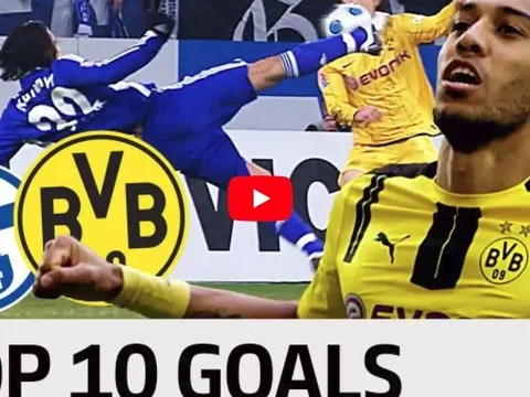 Top 10 bàn thắng trong các trận Revier Derby
