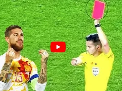 Top 10 cầu thủ nhận thẻ đỏ nhiều nhất