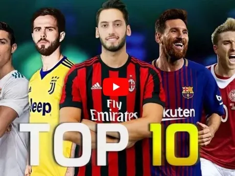 Top 10 cầu thủ sút phạt tốt nhất mùa 2017/18