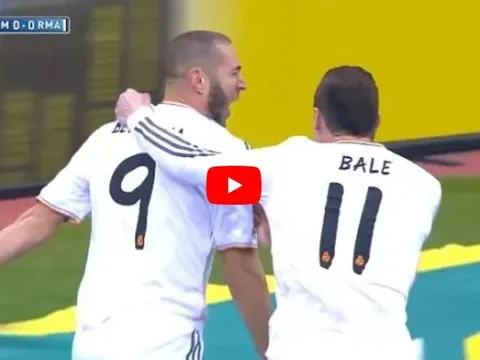 Top 10 lần 'giải nguy' cho Real Madrid của Gareth Bale và Karim Benzema