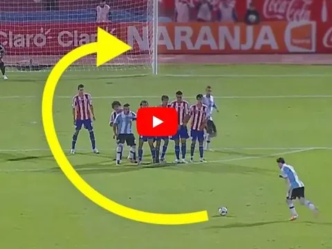 Top 10 pha đá phạt đẹp mắt nhất của Lionel Messi