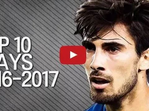 Top 10 pha xử lý cực ảo của Andre Gomes