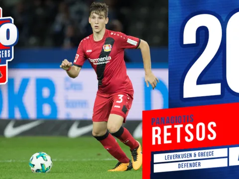 Top 100 cầu thủ trẻ xuất sắc nhất năm 2017 (Phần 9): Không hổ danh Bundesliga