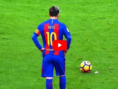 Top 15 pha sút phạt đẹp nhất của Lionel Messi