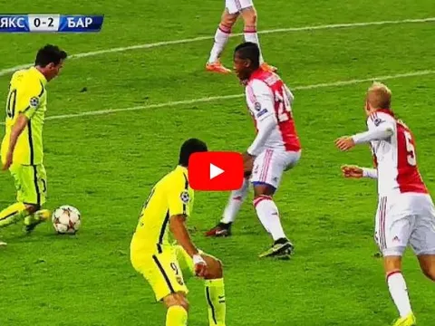 Top 21 pha 'xâu kim' cực 'ngọt' chỉ có ở Lionel Messi