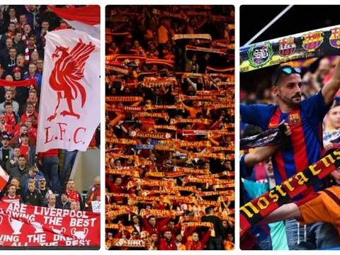 Top 5 hội CĐV bóng đá 'chất nhất quả đất'