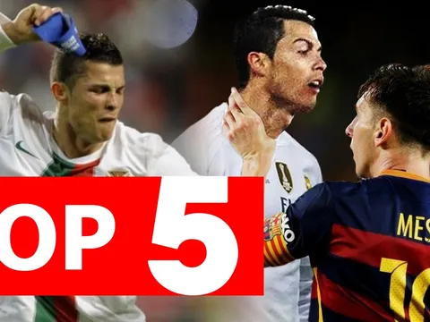 Top 5 lý do khiến Ronaldo bị ghét thế giới bóng đá
