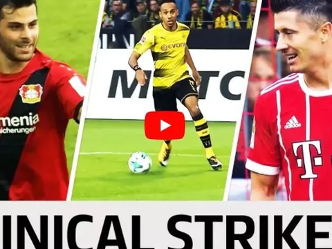 Top 5 tiền đạo xuất sắc nhất Bundesliga mùa 2017/18