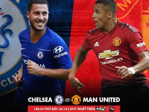 Trận Chelsea - MU: "Ngày về" của Mourinho