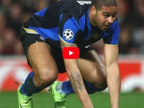Trận đấu cuối cùng của Adriano cho Inter vs Man Utd