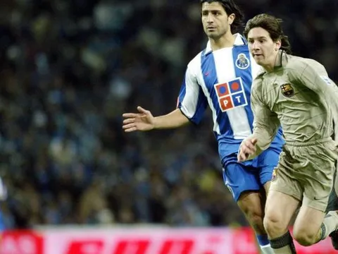 Trận đấu ra mắt của Messi trong màu áo Barcelona