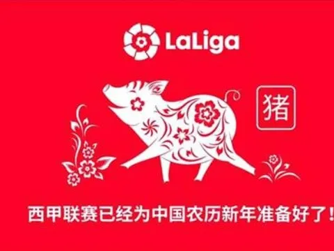 Trang chủ La Liga chúc Tết Nguyên đán bằng tiếng Trung Quốc, NHM Việt Nam phản ứng gay gắt