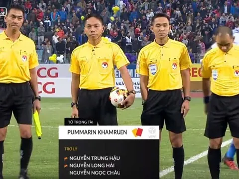 Trọng tài điều khiển trận CLB Hà Nội vs Quảng Nam bị bắt ở Thái Lan