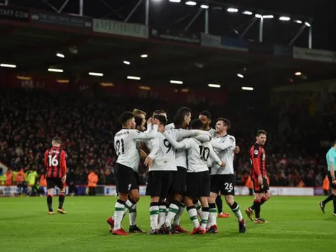 TRỰC TIẾP Bournemouth 0-4 Liverpool: The Kop trở lại top 4 (KT)
