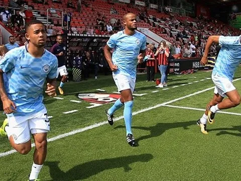 TRỰC TIẾP Bournemouth 1-2 Man City: Sterling lên tiếng phút cuối (Kết thúc)