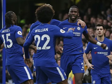TRỰC TIẾP Chelsea 5-0 Stoke City: Chiến thắng 5 sao Kết thúc)