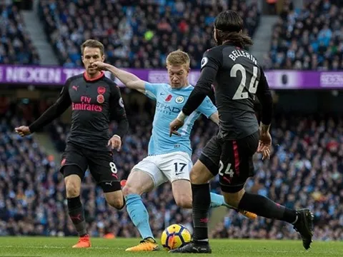 TRỰC TIẾP Man City 3-1 Arsenal: Trọng tài phá hỏng trận đấu (KẾT THÚC)