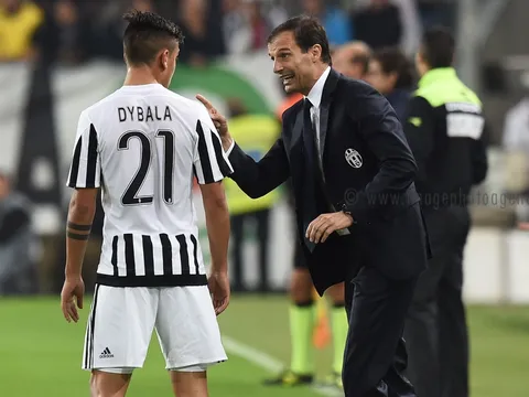 Allegri lý giải nguyên nhân tiếp tục 'đày' Dybala dự bị
