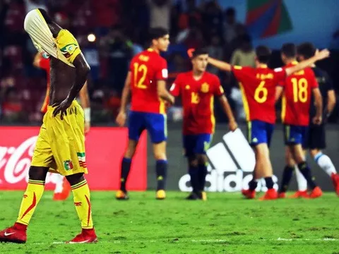 Nỗi đau của Lampard và tuyển Anh tái hiện ở World Cup U17