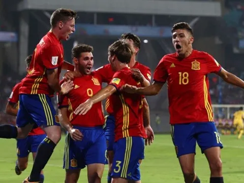 U17 Tây Ban Nha gặp U17 Anh ở chung kết U17 World Cup 2017