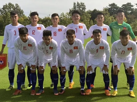 U17 Việt Nam để thua U17 Myanmar tại giải Jenesys 2018