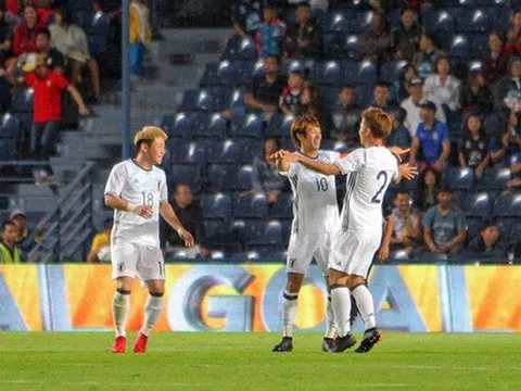 U23 Nhật Bản thắng đậm U23 Triều Tiên ở giải M-150 Cup