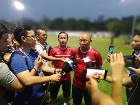 Thầy Park nhận tin nhắn đặc biệt sau chiến thắng U23 Syria
