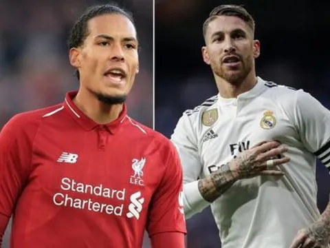 Van Dijk: 'Ramos không phải trung vệ giỏi nhất, cũng không phải mẫu hình yêu thích của tôi'