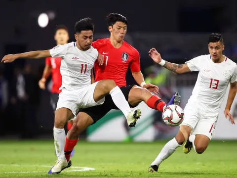 Vắng Son Heung-Min, Hàn Quốc suýt mất điểm trước Philippines
