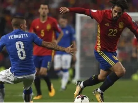Verratti: Đến Messi cũng chưa thể tiến đến trình độ của Isco