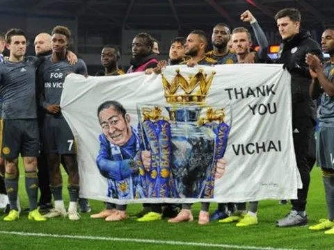 Màn tri ân xúc động của Leicester gửi đến cố Chủ tịch Vichai