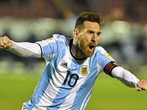 'Đấng Messi" gánh cả Argentina đến World Cup 2018