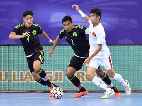 Futsal Việt Nam chạm trán hai “ông lớn” trời Âu tại Trung Quốc