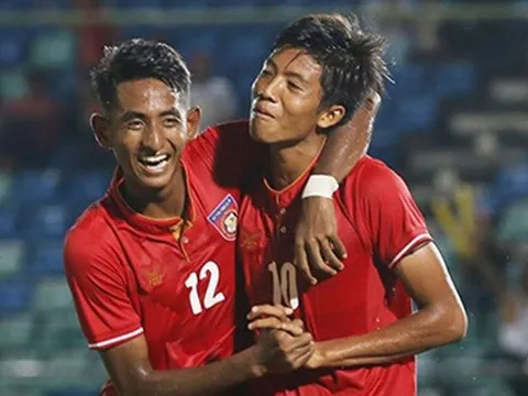 U18 Myanmar phả hơi nóng vào gáy Indonesia và Việt Nam