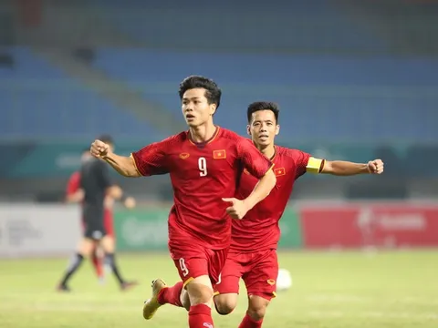 Hình ảnh đáng nhớ trong chiến thắng lịch sử của Olympic Việt Nam