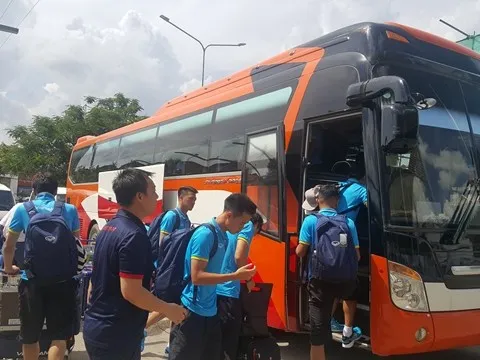 ĐT Việt Nam đã tới Phnom Penh, sẵn sàng cho trận đấu với ĐT Campuchia