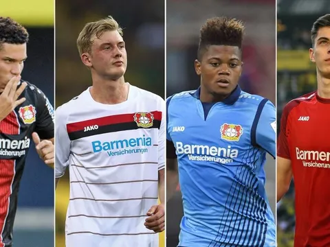 Với 'Fantastic Four', Leverkusen đủ sức khuynh đảo Bundesliga
