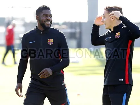 Vượt ải Bilbao, dàn sao Barca phơi phới trở lại tập luyện