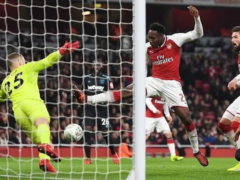 Welbeck tỏa sáng, Pháo thủ nhàn hạ đặt vé vào Bán kết Carabao Cup