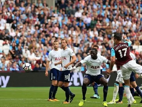 West Ham 2-3 Tottenham: Những nỗ lực muộn màng