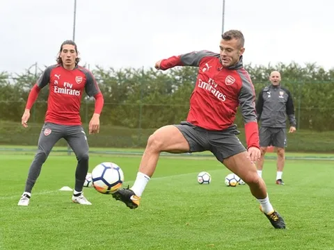 Wilshere tập cật lực, sẵn sàng tái xuất ở Europa League