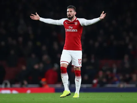 Xác nhận: Giroud rời Arsenal vào tháng 1